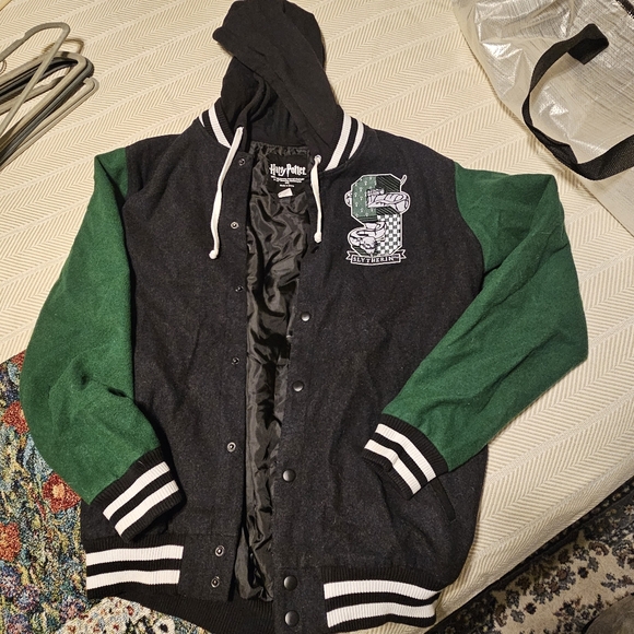Harry Potter Slytherin Varsity Jacket - Picture 8 of 8